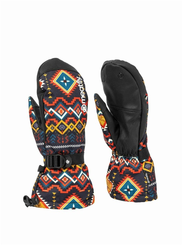 Meatfly Meatfly dámské rukavice Manson Jones Black