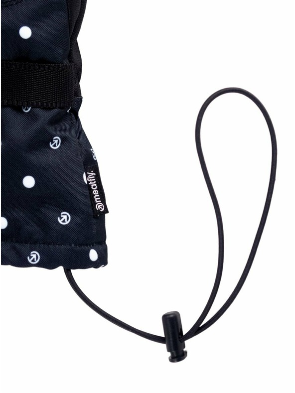 Meatfly Meatfly dámské rukavice Manson Black Dots