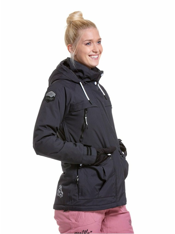Meatfly Meatfly dámská SNB & SKI bunda Terra Black