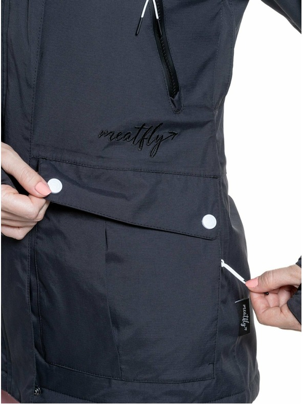 Meatfly Meatfly dámská SNB & SKI bunda Terra Black