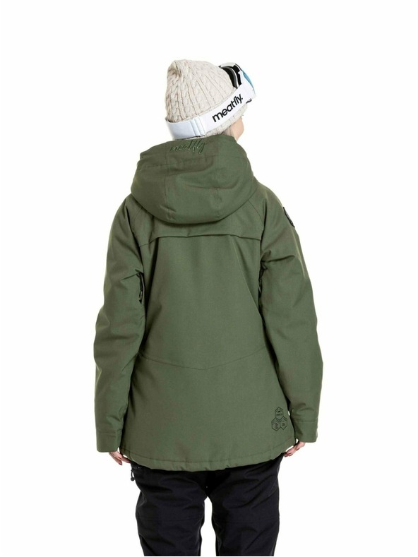 Meatfly Meatfly dámská SNB & SKI bunda Terra Bronze Green