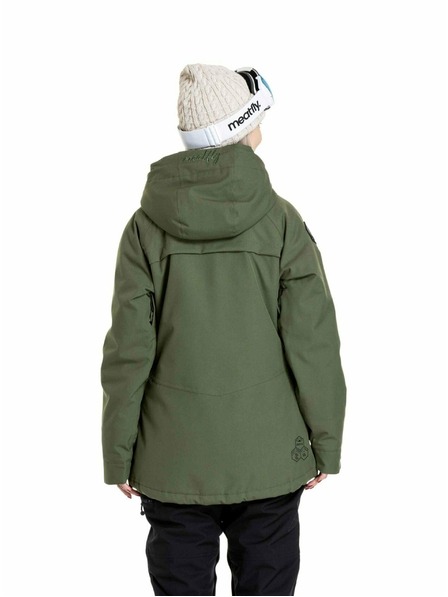 Meatfly Meatfly dámská SNB & SKI bunda Terra Bronze Green