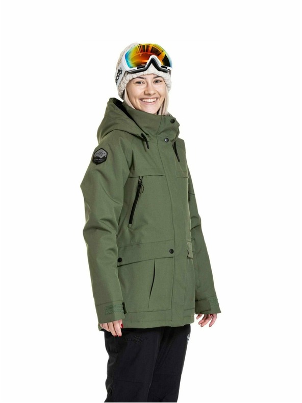 Meatfly Meatfly dámská SNB & SKI bunda Terra Bronze Green