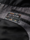 Ombre Clothing Pánské sako REGULAR střihu s plátnem - grafitová V5 M169 Ombre Clothing