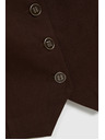Moodo Vesta s příměsí lnu hnědá Moodo