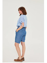 Moodo Kraťasy lyocel modré Moodo