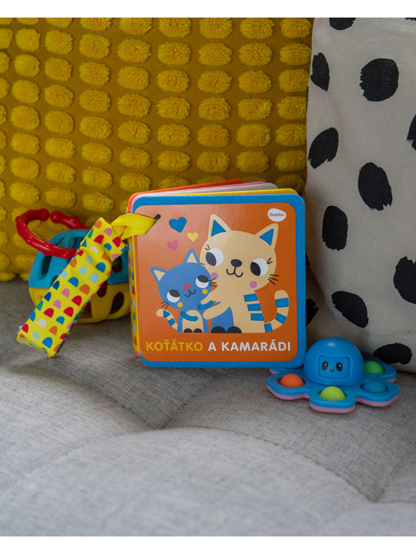 ELLA & MAX Knížka do kočárku – KOŤÁTKO A KAMARÁDI