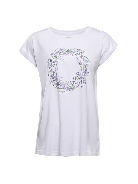 ALPINE PRO Dámské triko z nemačkavého materiálu ALPINE PRO OMBA 2 white varianta pa