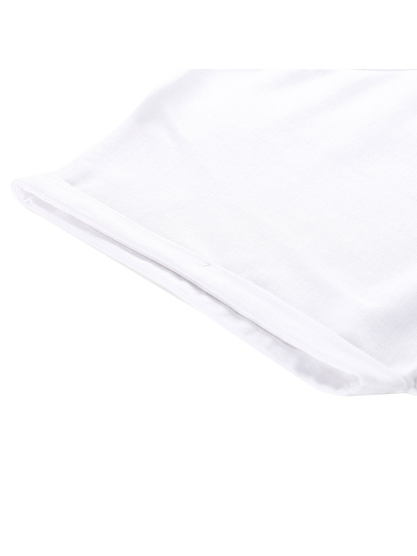 ALPINE PRO Dámské triko z nemačkavého materiálu ALPINE PRO OMBA 2 white varianta pa