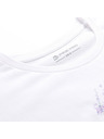 ALPINE PRO Dámské triko z nemačkavého materiálu ALPINE PRO OMBA 2 white varianta pa