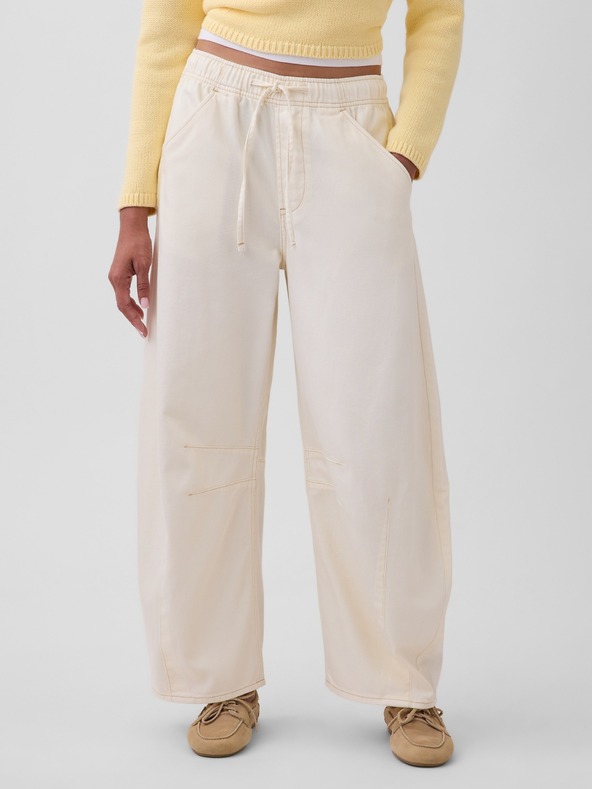 GAP Džíny Mid Rise Easy Horseshoe UltraSoft GAP