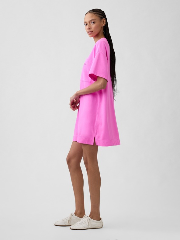 GAP Oversize mikinové šaty s logem VintageSoft GAP