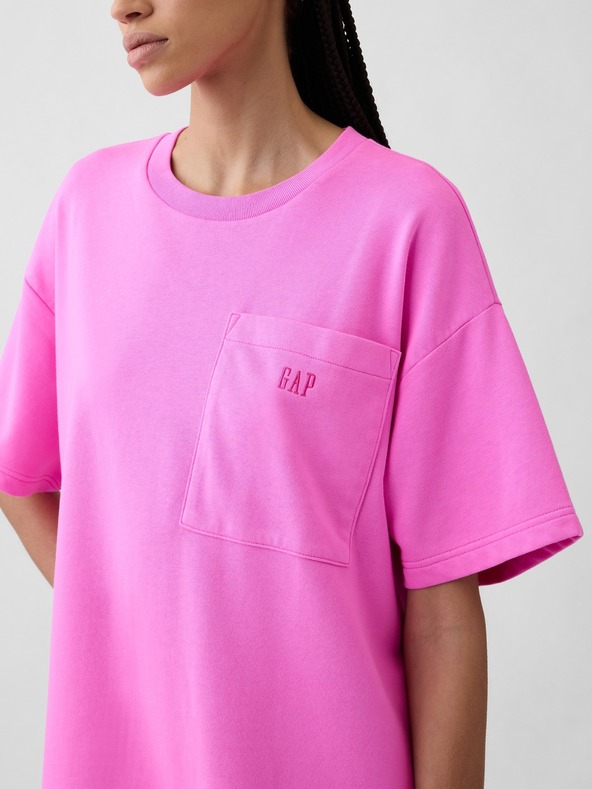GAP Oversize mikinové šaty s logem VintageSoft GAP