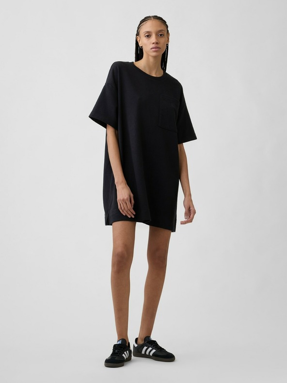 GAP Oversize mikinové šaty s logem VintageSoft GAP