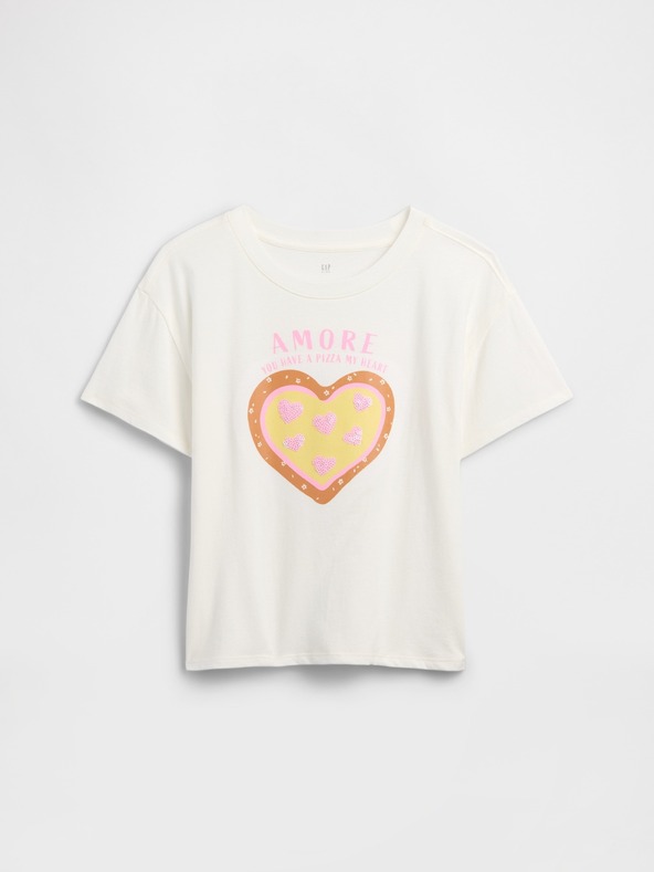 GAP Dětské oversize tričko GAP