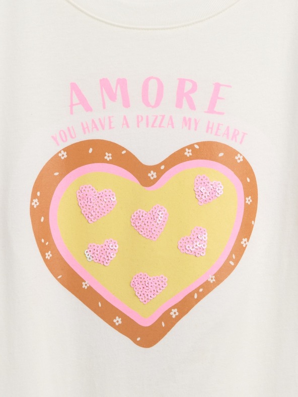 GAP Dětské oversize tričko GAP