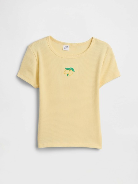 GAP Dětské žebrované tričko Gap