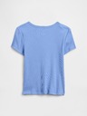 GAP Dětské žebrované tričko Gap