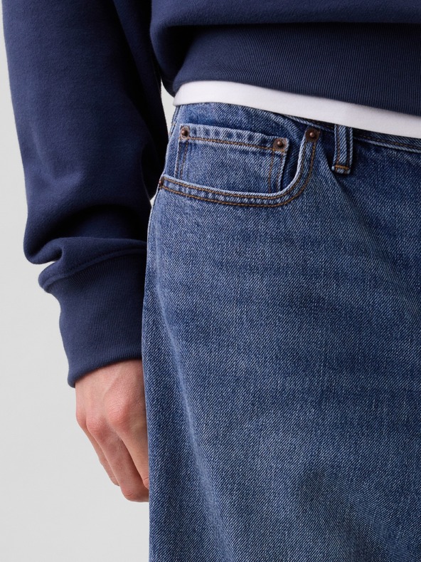 GAP Džínové kraťasy Loose SuperSoft GAP