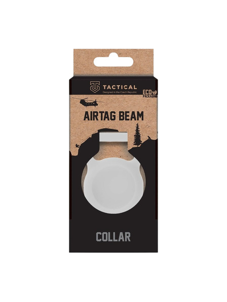 Tactical Tactical Airtag Beam Collar White