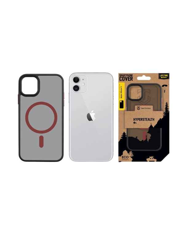 Tactical Tactical MagForce Hyperstealth 2.0 Kryt pro Apple iPhone 11 Black/Red