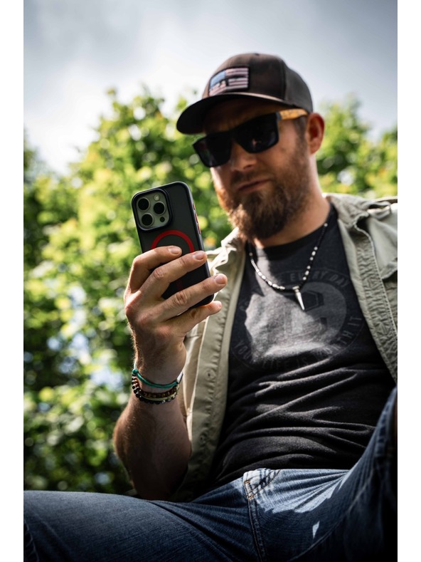 Tactical Tactical MagForce Hyperstealth 2.0 Kryt pro Apple iPhone 11 Black/Red