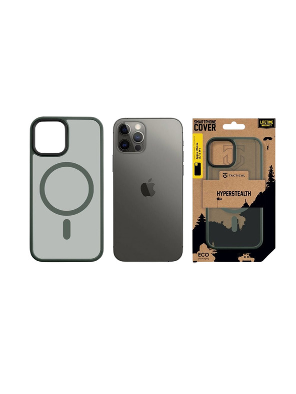 Tactical Tactical MagForce Hyperstealth Kryt pro Apple iPhone 12/12 Pro Forest Green