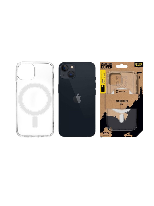 Tactical Tactical MagForce Kryt pro Apple iPhone 13 Mini Transparent