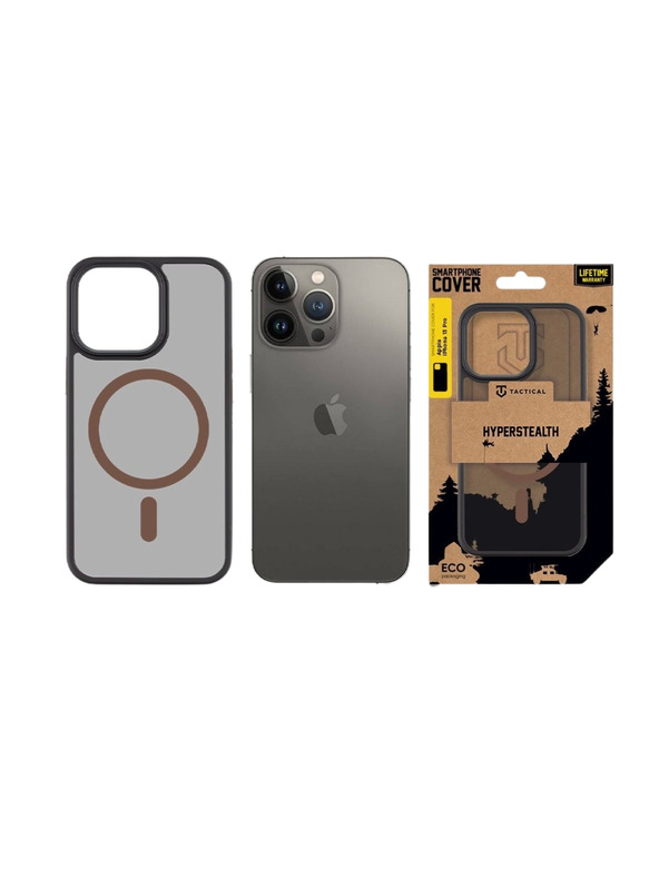 Tactical Tactical MagForce Hyperstealth 2.0 Kryt pro Apple iPhone 13 Pro Black/Moucha Moose