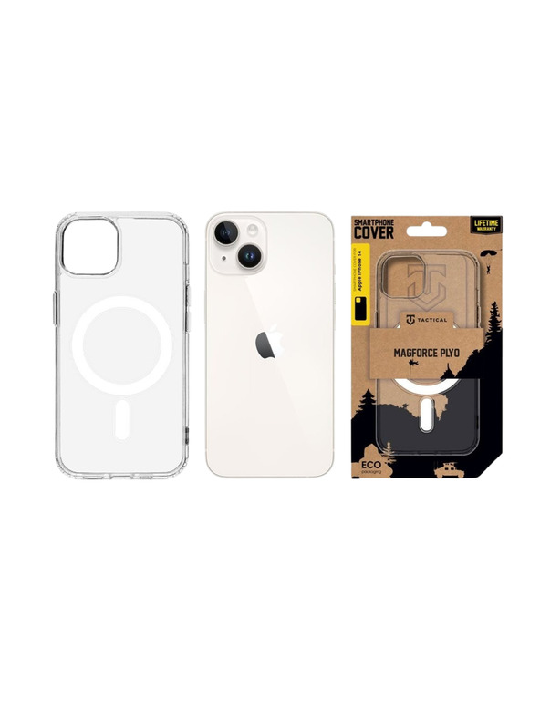 Tactical Tactical MagForce Kryt pro Apple iPhone 14 Transparent