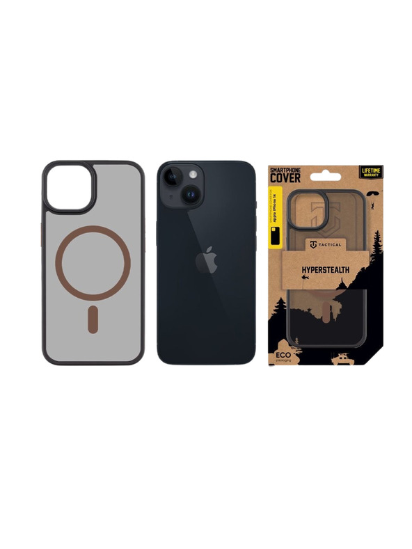 Tactical Tactical MagForce Hyperstealth 2.0 Kryt pro Apple iPhone 14 Black/Moucha Moose