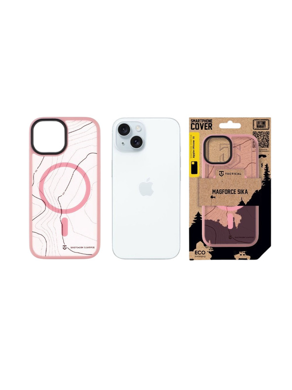 Tactical Tactical MagForce Hyperstealth Sika Kryt pro Apple iPhone 15 Pink Panther