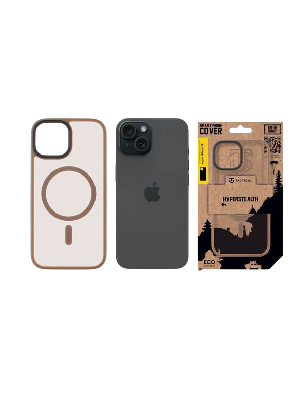 Tactical Tactical MagForce Hyperstealth Kryt pro Apple iPhone 15 Moucha Moose