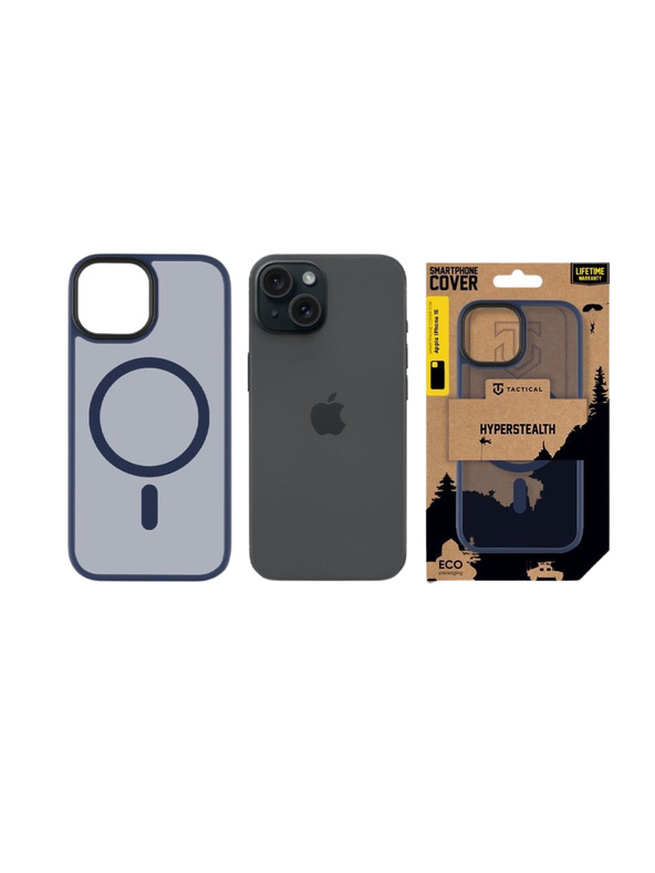 Tactical Tactical MagForce Hyperstealth Kryt pro Apple iPhone 15 Deep Blue