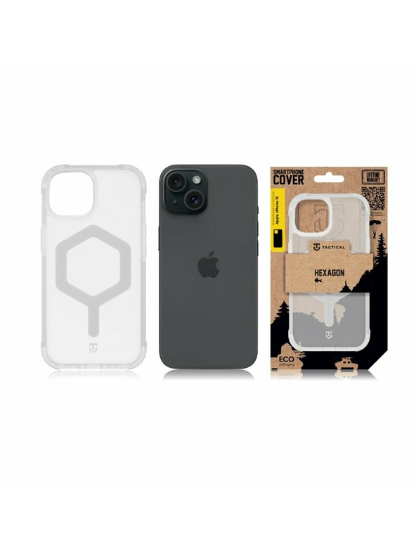Tactical Tactical MagForce Hexagon Kryt pro Apple iPhone 15 T-White