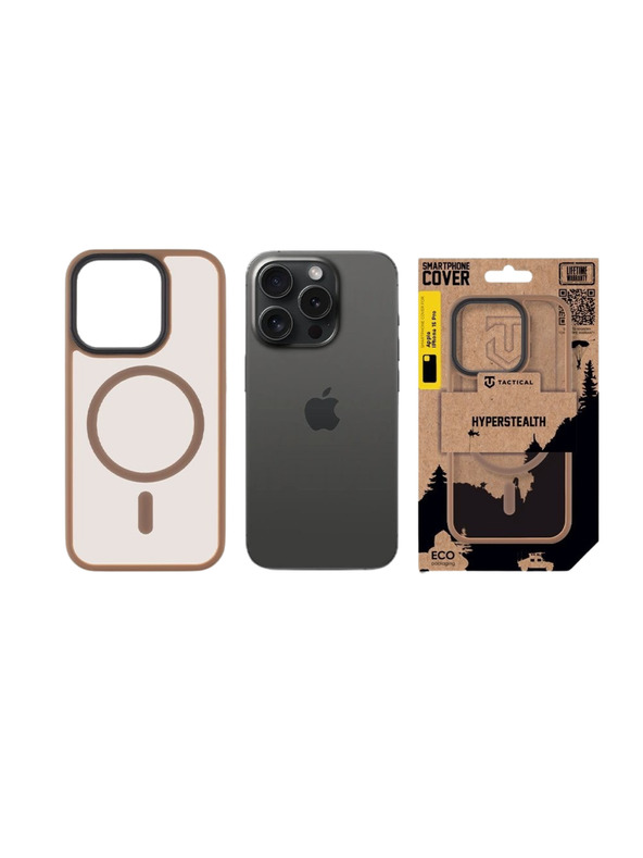 Tactical Tactical MagForce Hyperstealth Kryt pro Apple iPhone 15 Pro Moucha Moose