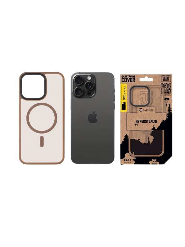 Tactical Tactical MagForce Hyperstealth Kryt pro Apple iPhone 15 Pro Max Moucha Moose