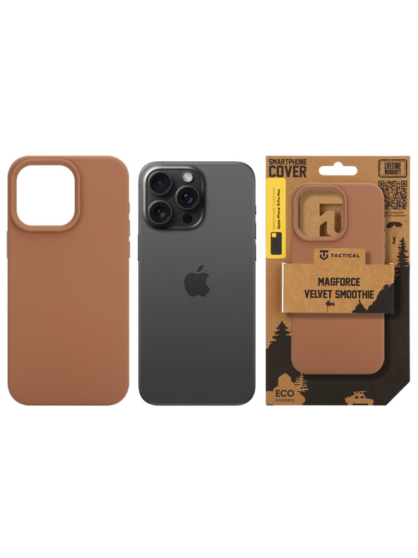 Tactical Tactical MagForce Velvet Smoothie Kryt pro Apple iPhone 15 Pro Max Moucha Moose