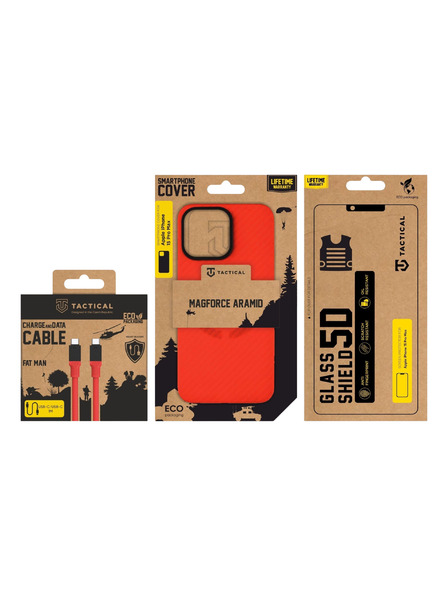 Tactical Tactical Red Limited Edition Combo pro Apple iPhone 15 Pro Max