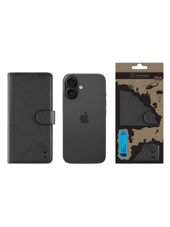 Tactical Tactical Field Notes pro Apple iPhone 16 Black