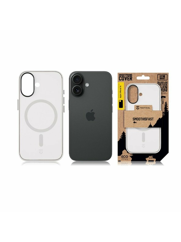 Tactical Tactical MagForce SmoothIsFast Kryt pro Apple iPhone 16 Chalk