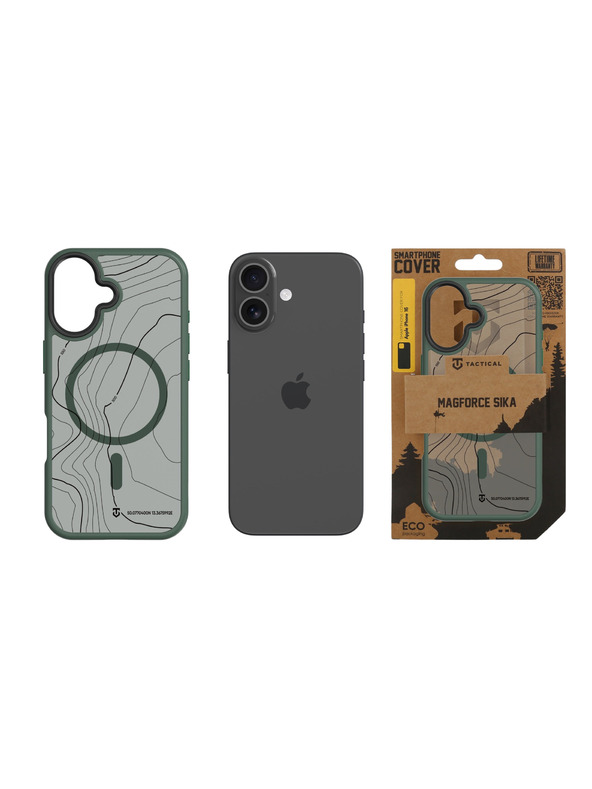 Tactical Tactical MagForce Hyperstealth Sika Kryt pro Apple iPhone 16 Forest Green