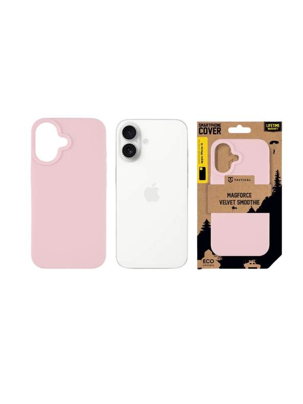 Tactical Tactical MagForce Velvet Smoothie Kryt pro Apple iPhone 16 Pink Panther