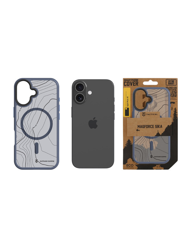 Tactical Tactical MagForce Hyperstealth Sika Kryt pro Apple iPhone 16 Deep Blue
