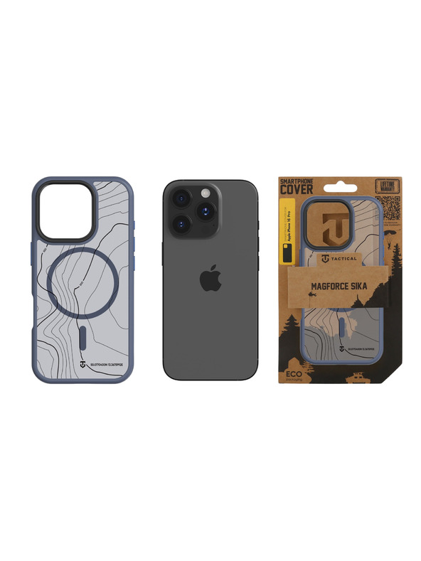 Tactical Tactical MagForce Hyperstealth Sika Kryt pro Apple iPhone 16 Pro Deep Blue