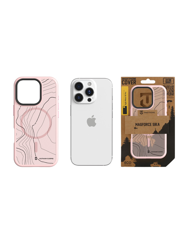 Tactical Tactical MagForce Hyperstealth Sika Kryt pro Apple iPhone 16 Pro Pink Panther