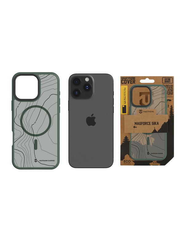 Tactical Tactical MagForce Hyperstealth Sika Kryt pro Apple iPhone 16 Pro Max Forest Green