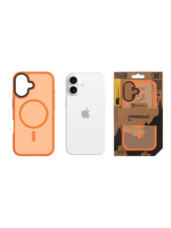 Tactical Tactical MagForce Hyperstealth Kryt pro Apple iPhone 17 Agent Orange