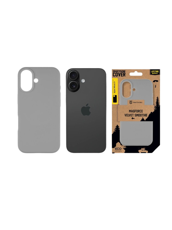 Tactical Tactical MagForce Velvet Smoothie Kryt pro Apple iPhone 17 Foggy