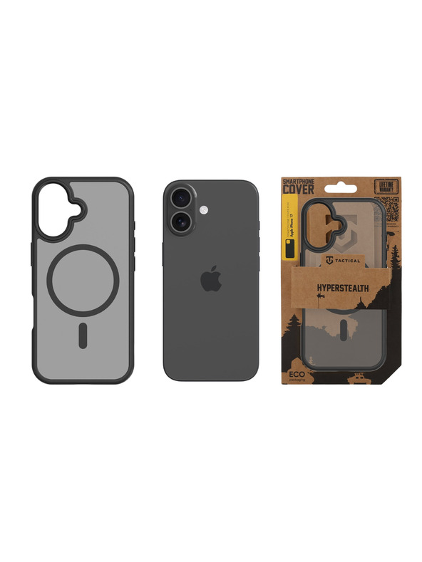 Tactical Tactical MagForce Hyperstealth Kryt pro Apple iPhone 17 Asphalt